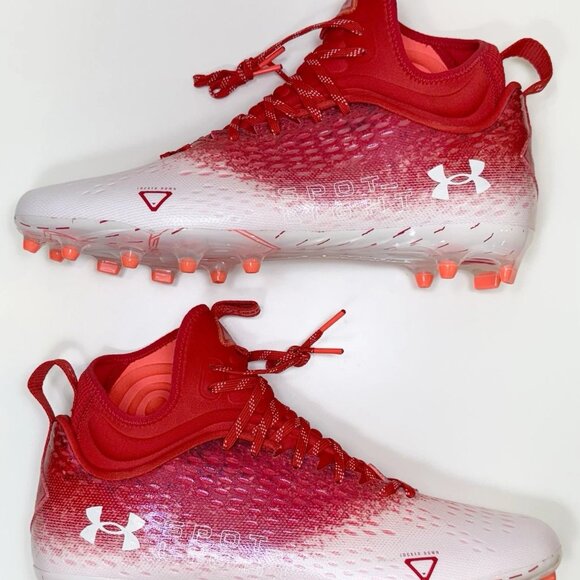 NWOB Under Armour Spotlight Lux MC 2.0 Football Shoes- 3025082 Men\'s Sz 13